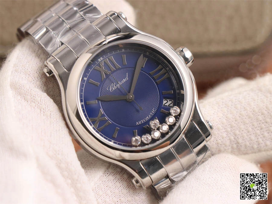 Chopard Happy Sport 278559-3009 YF Factory 1:1 Best Edition Replica Watch Stainless Steel Strap