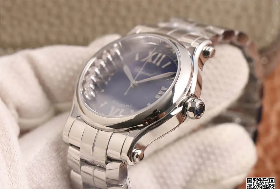 Chopard Happy Sport 278559-3009 YF Factory 1:1 Best Edition Replica Watch Stainless Steel Strap
