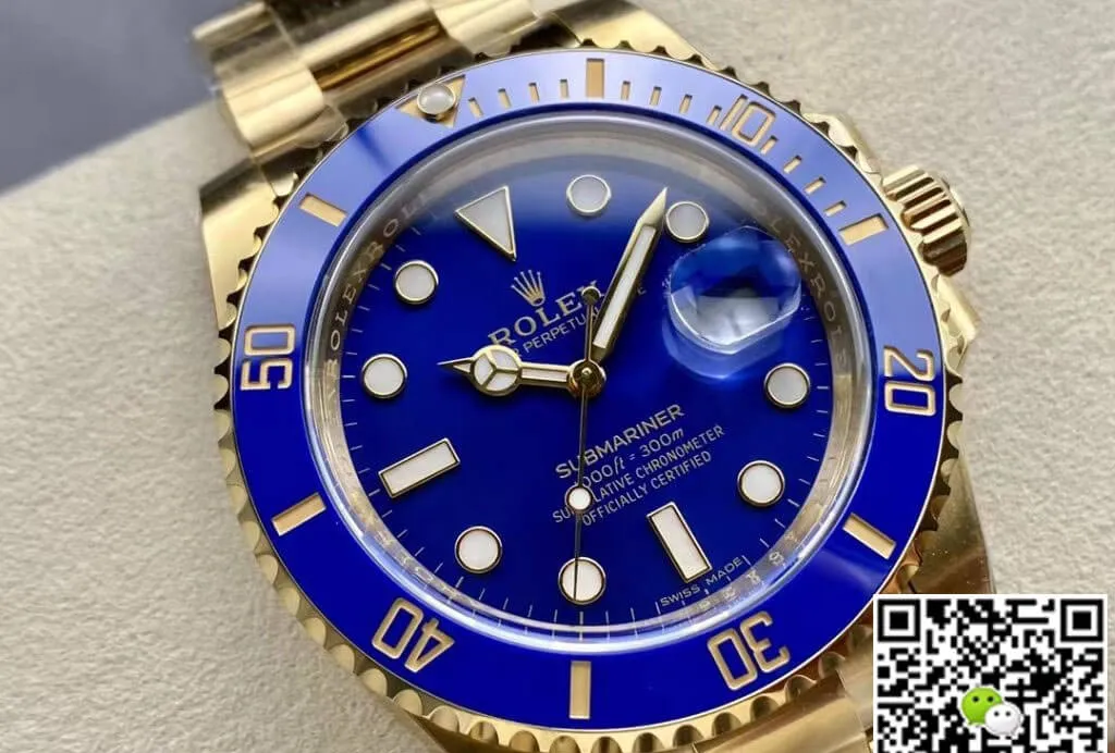 Rolex Submariner M116618LB-0003 Clean Factory 1:1 Best Edition Replica Watch Blue Bezel
