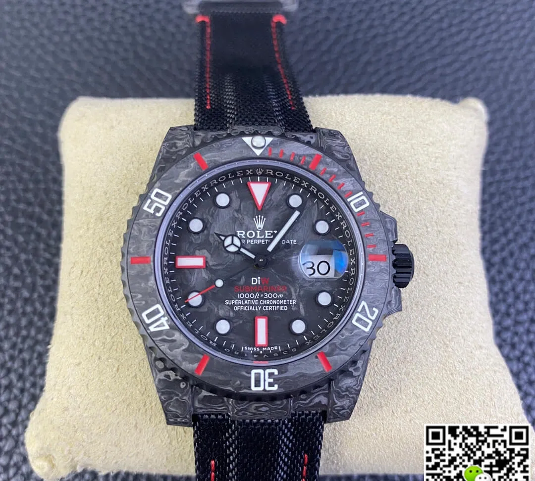 Rolex Submariner VS Factory 1:1 Best Edition Replica Watch DIW Black Nylon Velcro Strap