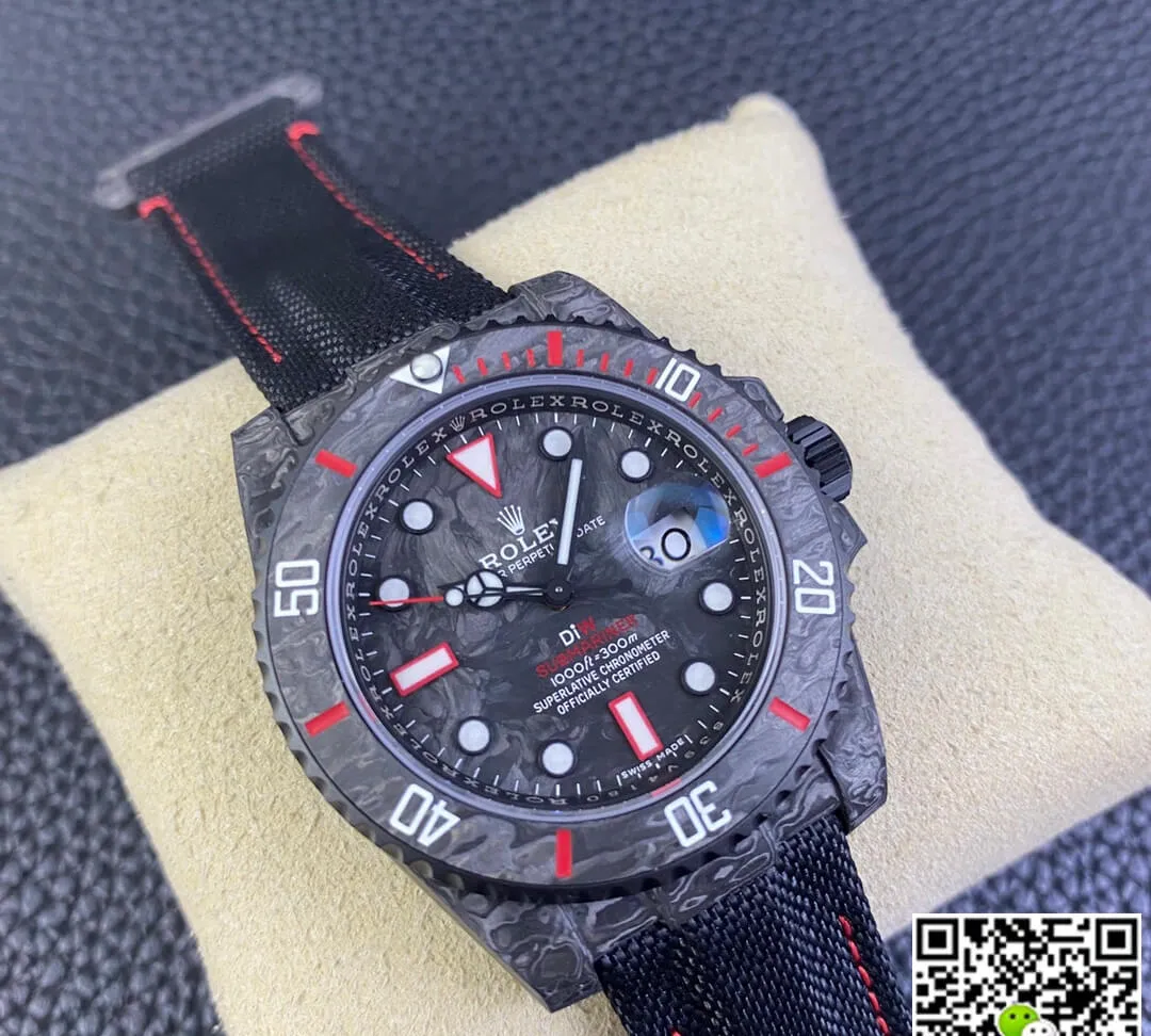 Rolex Submariner VS Factory 1:1 Best Edition Replica Watch DIW Black Nylon Velcro Strap