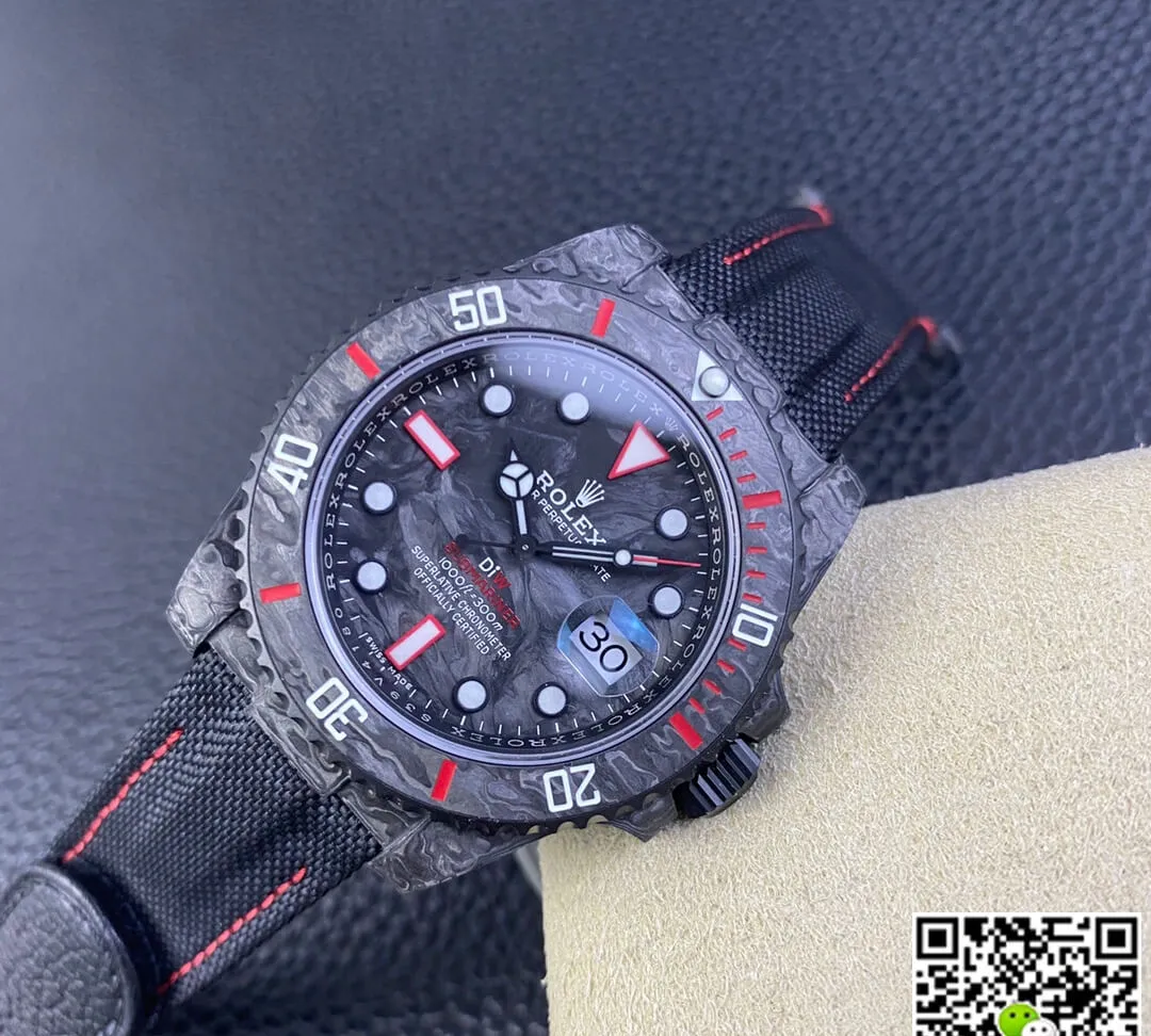 Rolex Submariner VS Factory 1:1 Best Edition Replica Watch DIW Black Nylon Velcro Strap