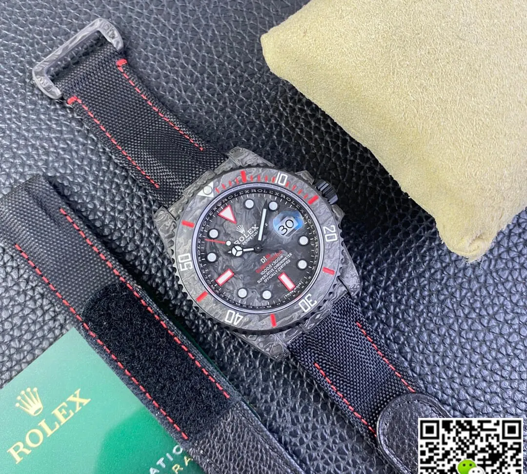 Rolex Submariner VS Factory 1:1 Best Edition Replica Watch DIW Black Nylon Velcro Strap
