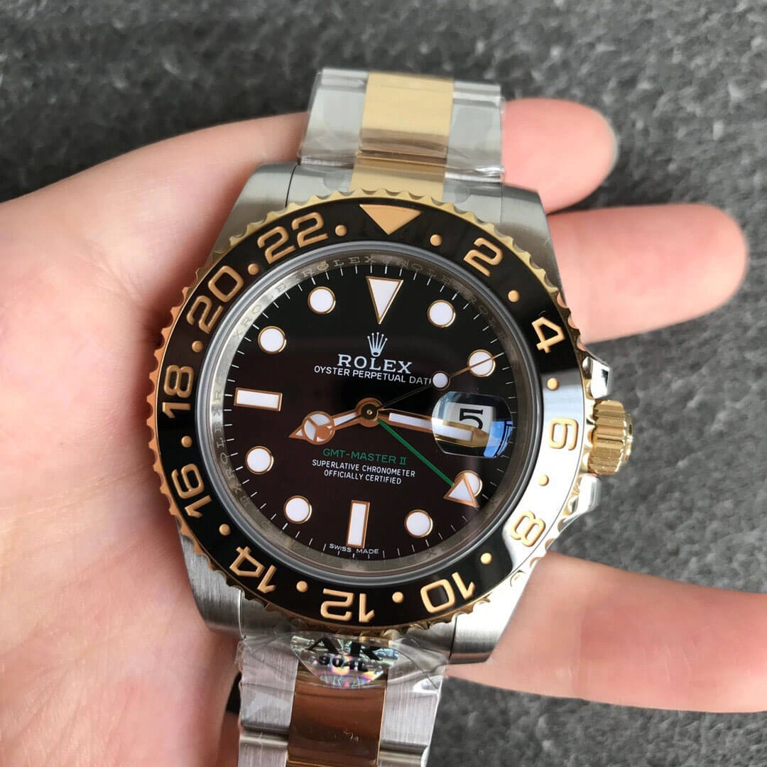 Rolex GMT Master II 116713-LN-78203 AR Factory 1:1 Best Edition Replica Watch Black Bezel