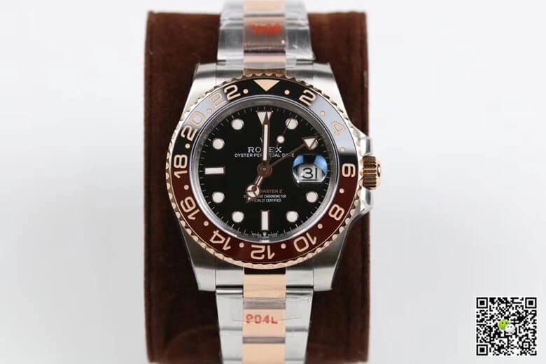 Rolex GMT Master II M126711CHNR-0002 GM Factory 1:1 Best Edition Replica Watch Black Dial