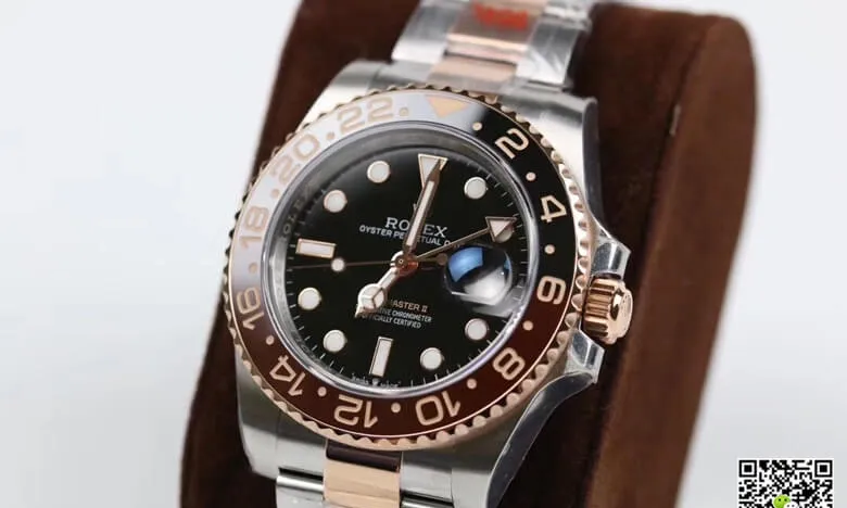 Rolex GMT Master II M126711CHNR-0002 GM Factory 1:1 Best Edition Replica Watch Black Dial