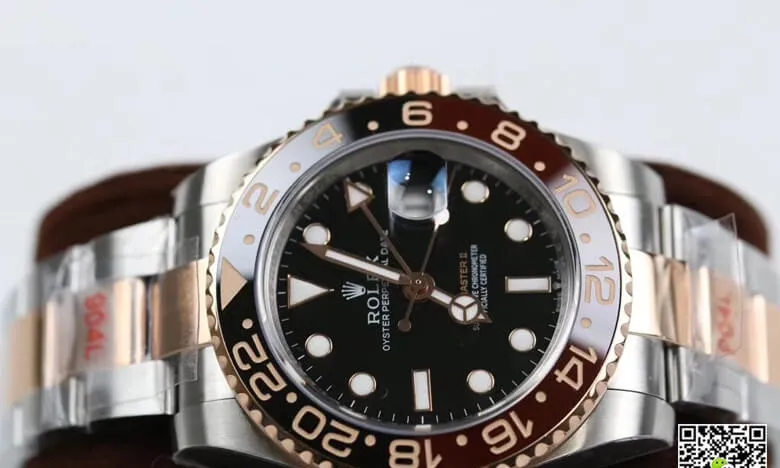 Rolex GMT Master II M126711CHNR-0002 GM Factory 1:1 Best Edition Replica Watch Black Dial