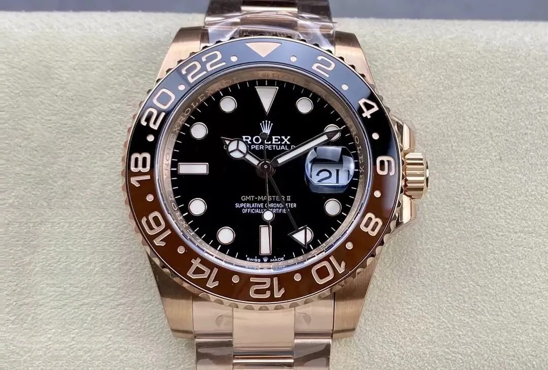 Rolex GMT Master II M126715CHNR-0001 C+ Factory 1:1 Best Edition Replica Watch Black Bezel