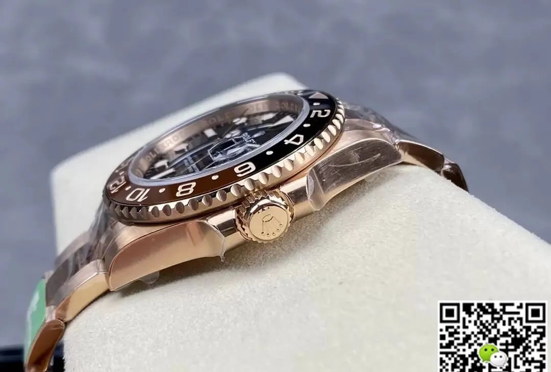 Rolex GMT Master II M126715CHNR-0001 C+ Factory 1:1 Best Edition Replica Watch Black Bezel