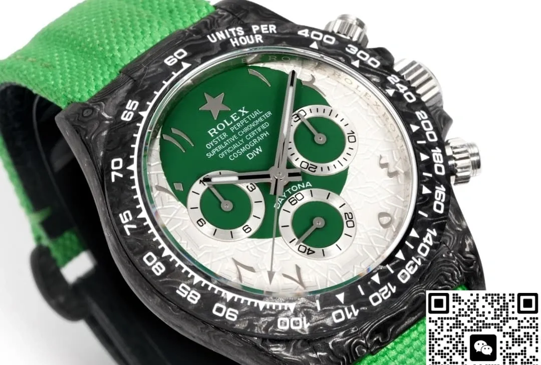 TW Factory Rolex Daytona 116500 Fabric strap 1:1 Best Edition Replica Watch