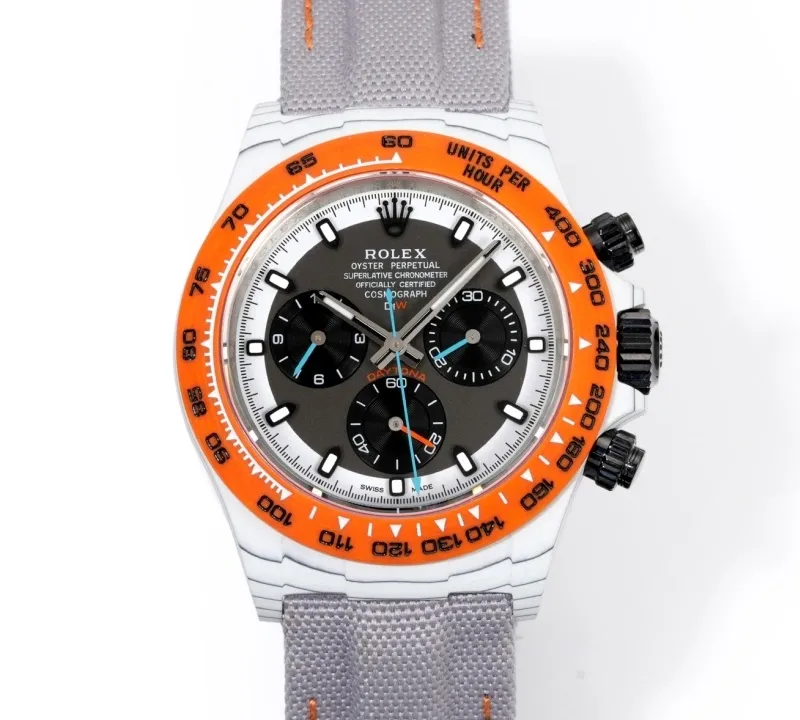 TW Factory Rolex Daytona 116500 Orange bezel 1:1 Best Edition Replica Watch