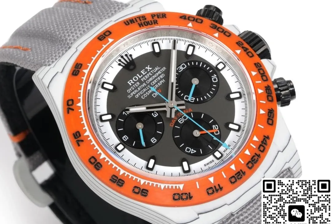 TW Factory Rolex Daytona 116500 Orange bezel 1:1 Best Edition Replica Watch