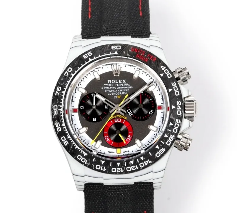 TW Factory Rolex Daytona 116500 black strap 1:1 Best Edition Replica Watch