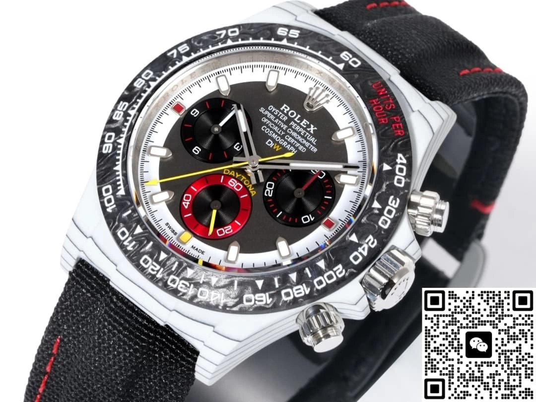 TW Factory Rolex Daytona 116500 black strap 1:1 Best Edition Replica Watch