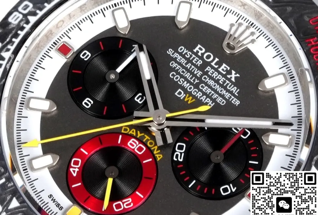 TW Factory Rolex Daytona 116500 black strap 1:1 Best Edition Replica Watch