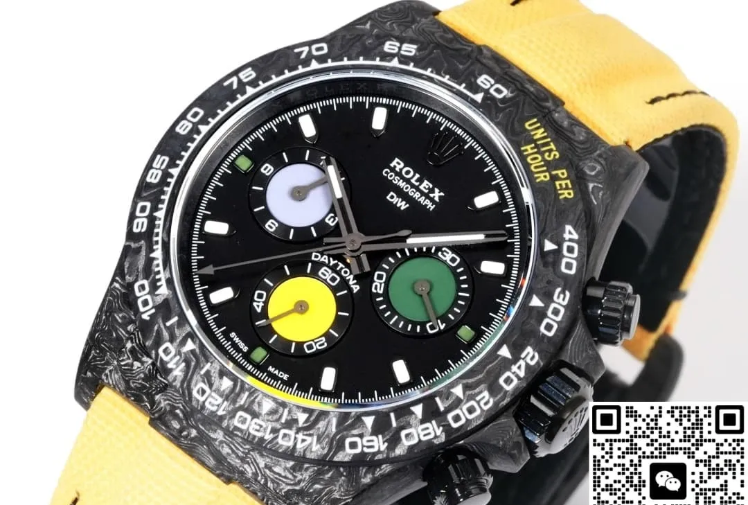 TW Factory Rolex Daytona 116500 yellow strap 1:1 Best Edition Replica Watch