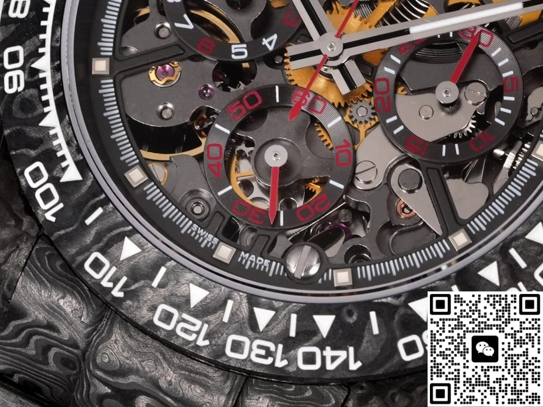 TW Factory Rolex Daytona carbon fiber bezel 1:1 Best Edition Replica Watch