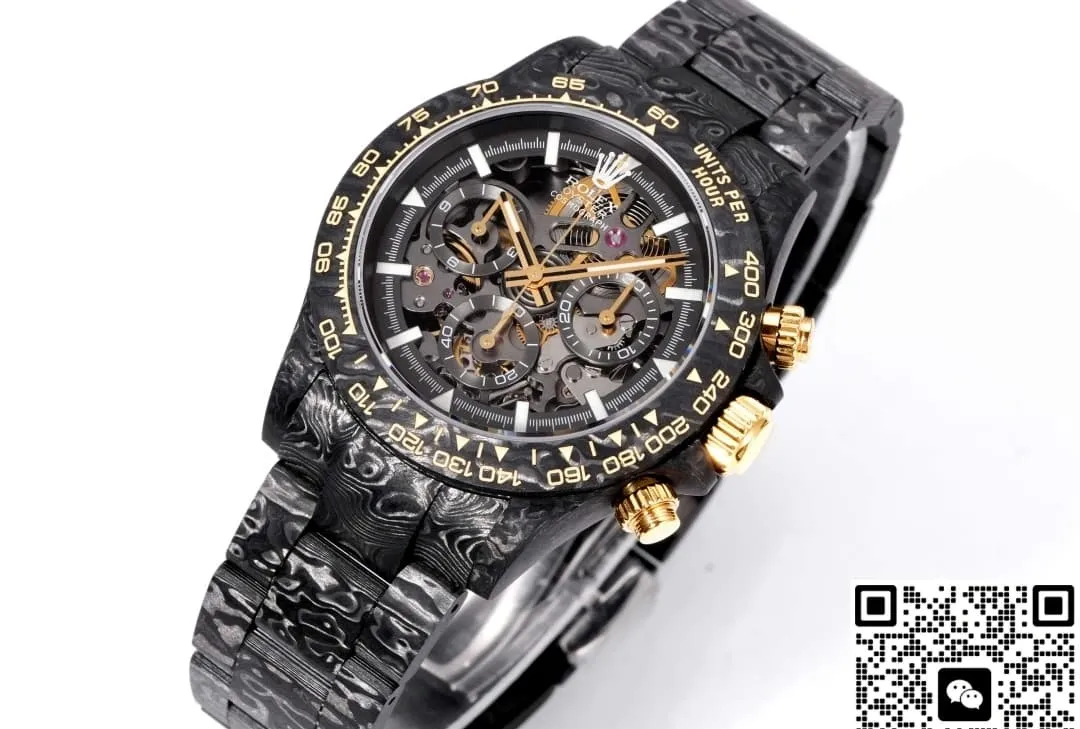 TW Factory Rolex Daytona carbon fiber strap 1:1 Best Edition Replica Watch