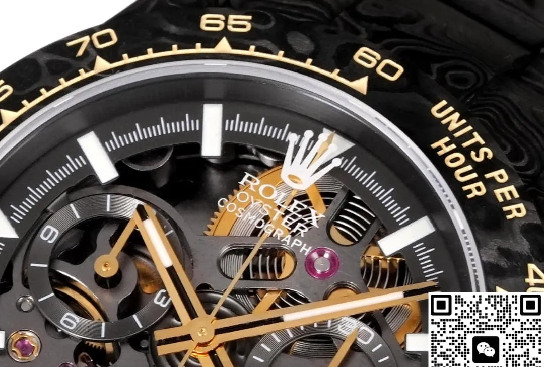 TW Factory Rolex Daytona carbon fiber strap 1:1 Best Edition Replica Watch