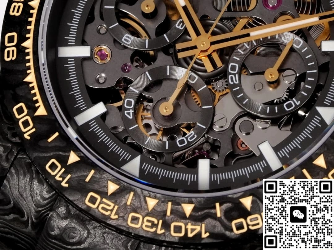 TW Factory Rolex Daytona carbon fiber strap 1:1 Best Edition Replica Watch