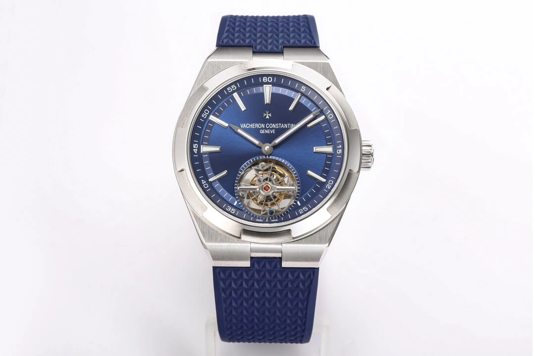 Vacheron Constantin Overseas Tourbillon 6000V 110A-B544 BBR Factory 1:1 Best Edition Replica Watch Rubber Strap