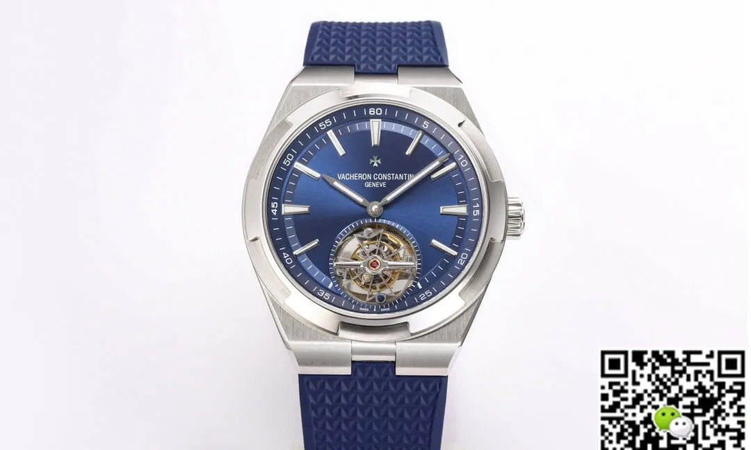 Vacheron Constantin Overseas Tourbillon 6000V 110A-B544 BBR Factory 1:1 Best Edition Replica Watch Rubber Strap