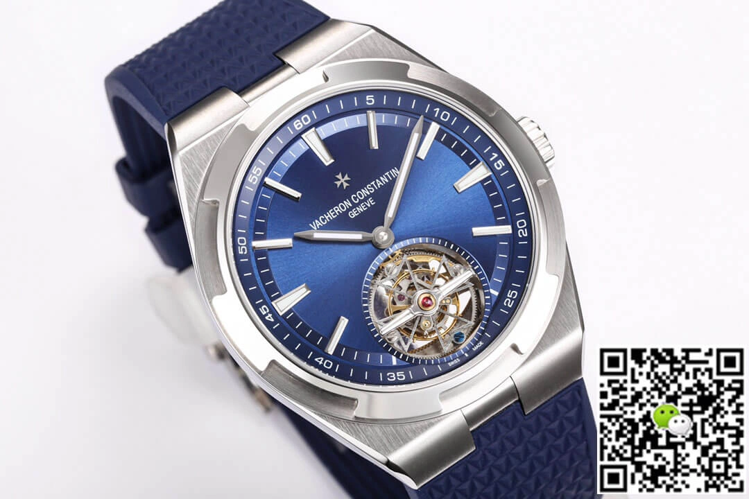 Vacheron Constantin Overseas Tourbillon 6000V 110A-B544 BBR Factory 1:1 Best Edition Replica Watch Rubber Strap