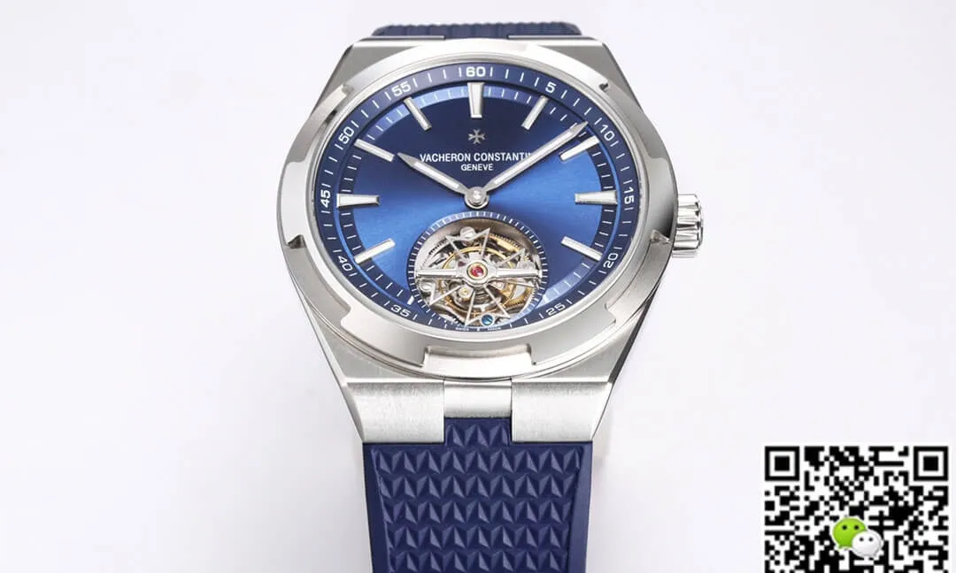 Vacheron Constantin Overseas Tourbillon 6000V 110A-B544 BBR Factory 1:1 Best Edition Replica Watch Rubber Strap
