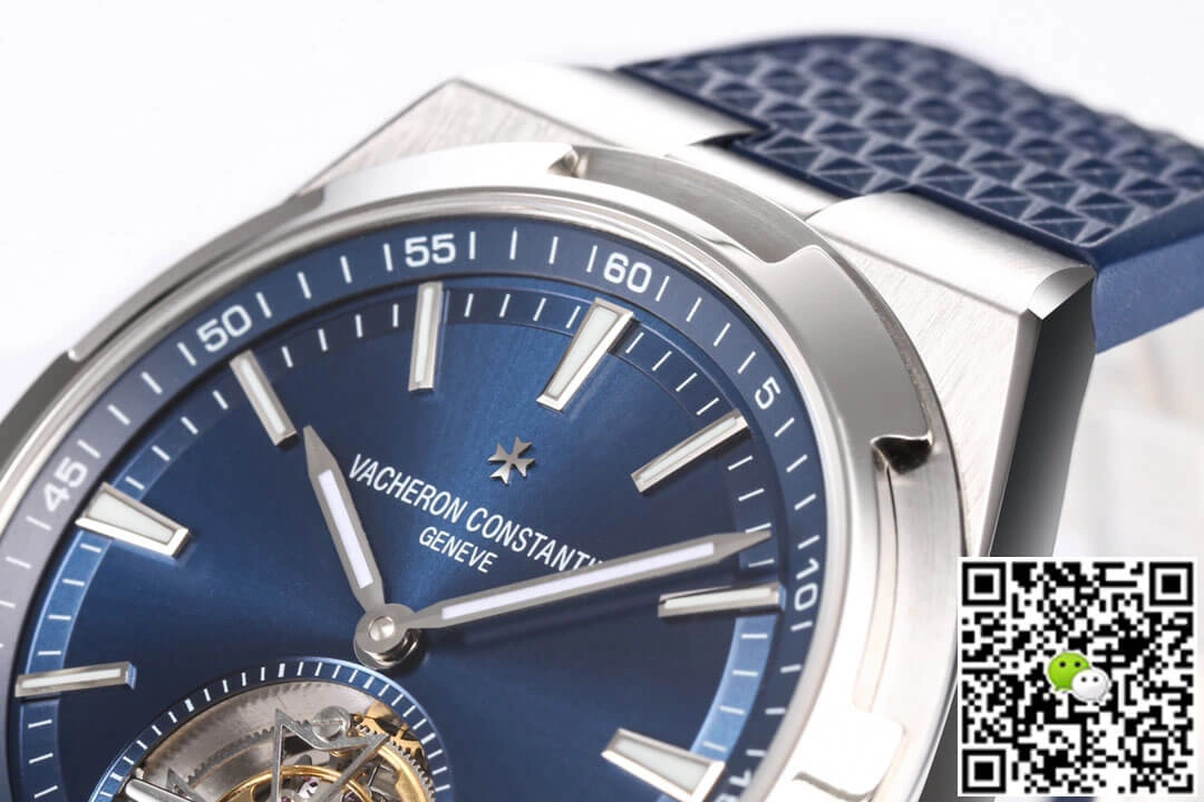Vacheron Constantin Overseas Tourbillon 6000V 110A-B544 BBR Factory 1:1 Best Edition Replica Watch Rubber Strap
