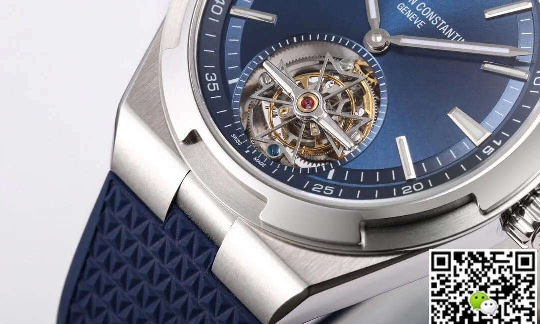 Vacheron Constantin Overseas Tourbillon 6000V 110A-B544 BBR Factory 1:1 Best Edition Replica Watch Rubber Strap