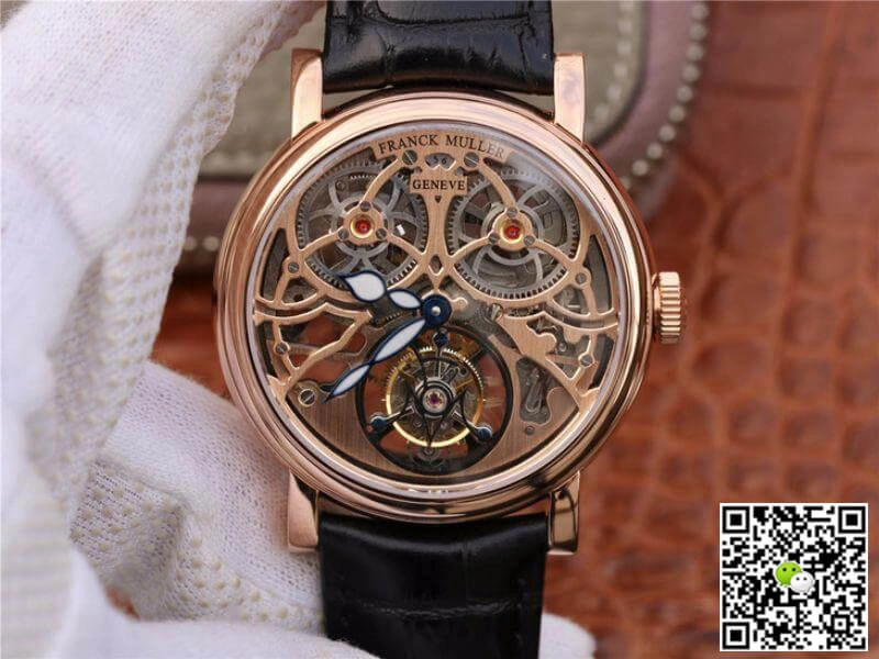 Franck Muller Giga Tourbillon 7049 T G SQT Rose Gold 1:1 Best Edition Replica Watch Swiss Tourbillon