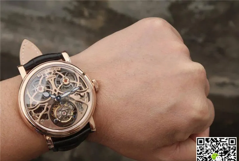 Franck Muller Giga Tourbillon 7049 T G SQT Rose Gold 1:1 Best Edition Replica Watch Swiss Tourbillon