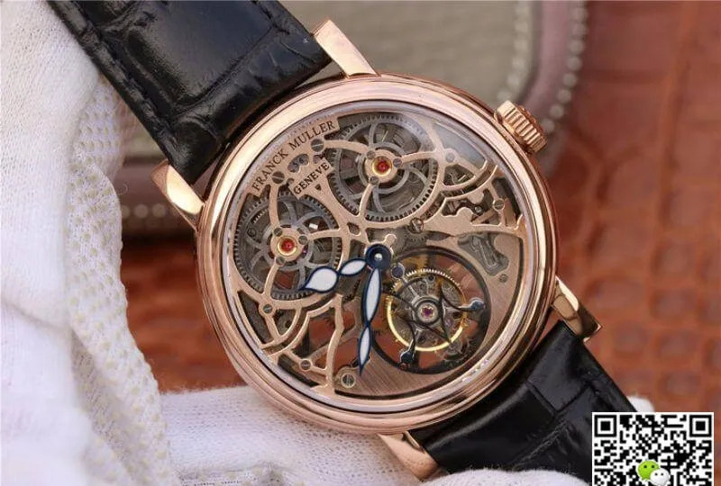 Franck Muller Giga Tourbillon 7049 T G SQT Rose Gold 1:1 Best Edition Replica Watch Swiss Tourbillon