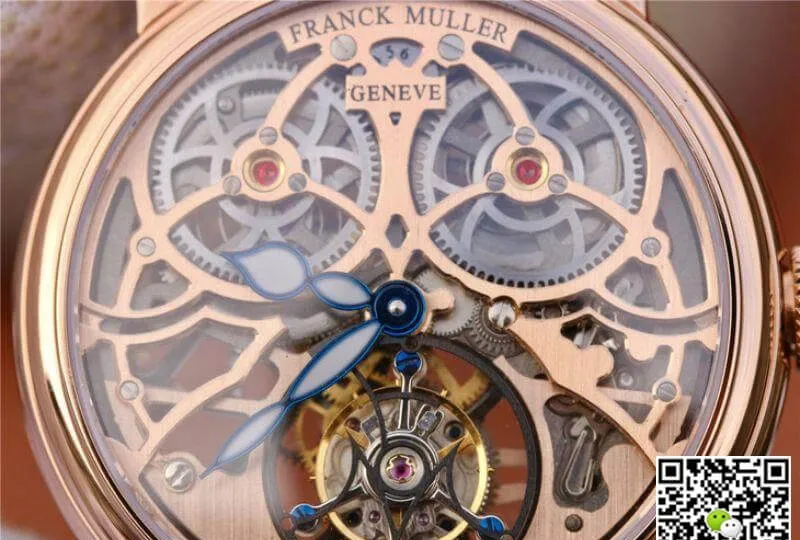 Franck Muller Giga Tourbillon 7049 T G SQT Rose Gold 1:1 Best Edition Replica Watch Swiss Tourbillon