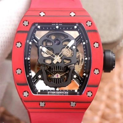 Richard Mille RM052-01 Tourbillon JB Factory 1:1 Best Edition Replica Watch Red Ceramic Swiss Tourbillon