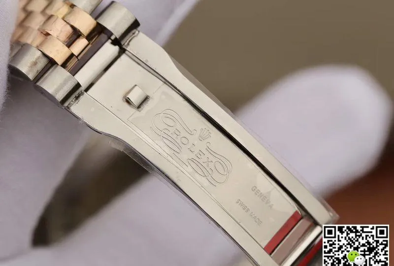 Rolex Date-Just 36mm Stainless Steel Two Tone GM Factory 1:1 Best Edition Replica Watch 18K Gold Wrapped Swiss ETA3135
