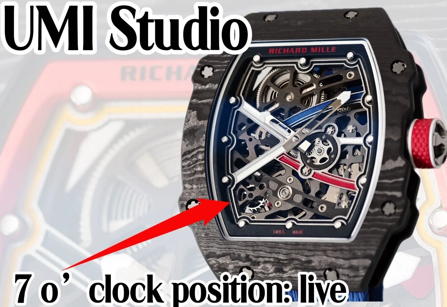 UMI Factory Richard Mille RM67-02 Qatar 1:1 Best Edition Replica Watch