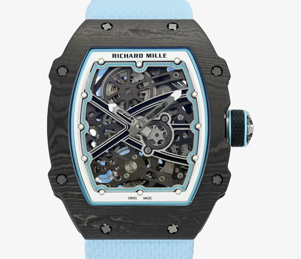 UMI Factory Richard Mille RM67-02 Tiffany Blue 1:1 Best Edition Replica Watch