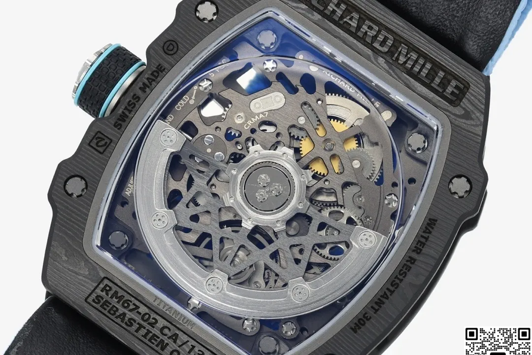 UMI Factory Richard Mille RM67-02 Tiffany Blue 1:1 Best Edition Replica Watch