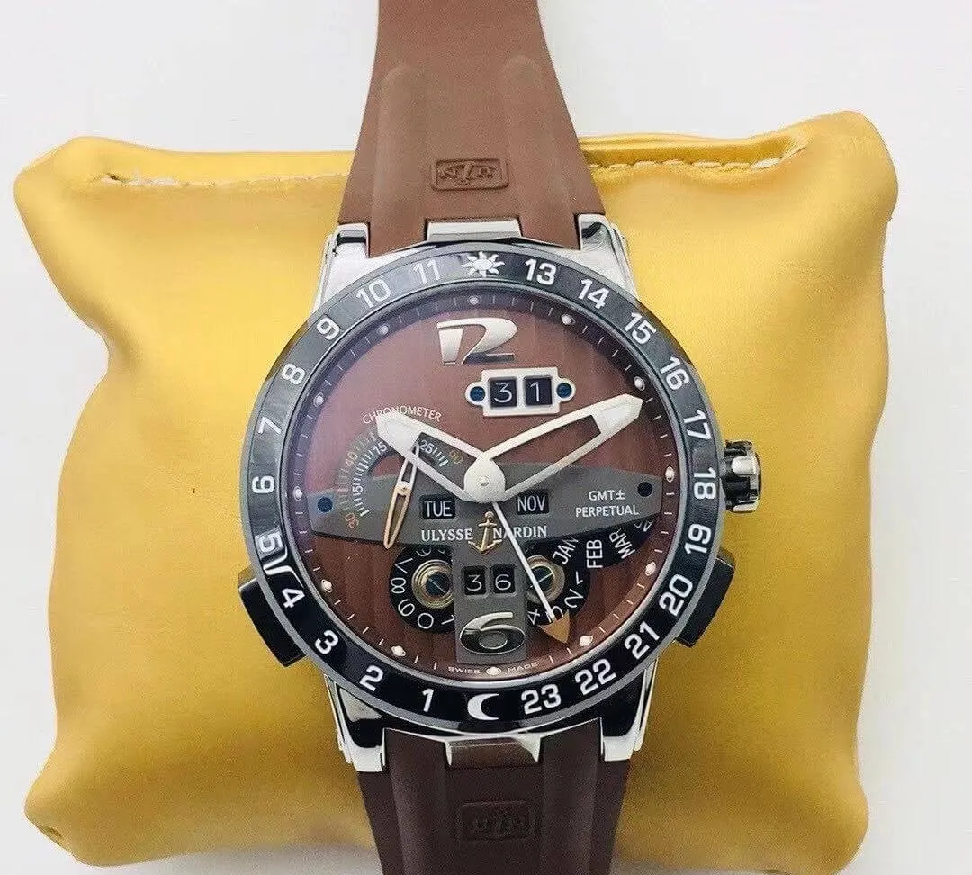 Ulysse Nardin El Toro 322-00 TW Factory 1:1 Best Edition Replica Watch Brown Dial