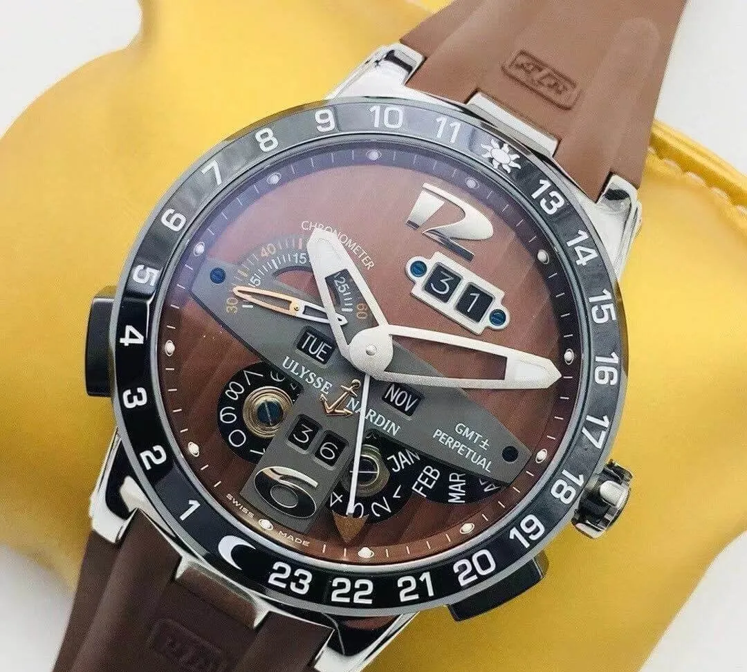 Ulysse Nardin El Toro 322-00 TW Factory 1:1 Best Edition Replica Watch Brown Dial