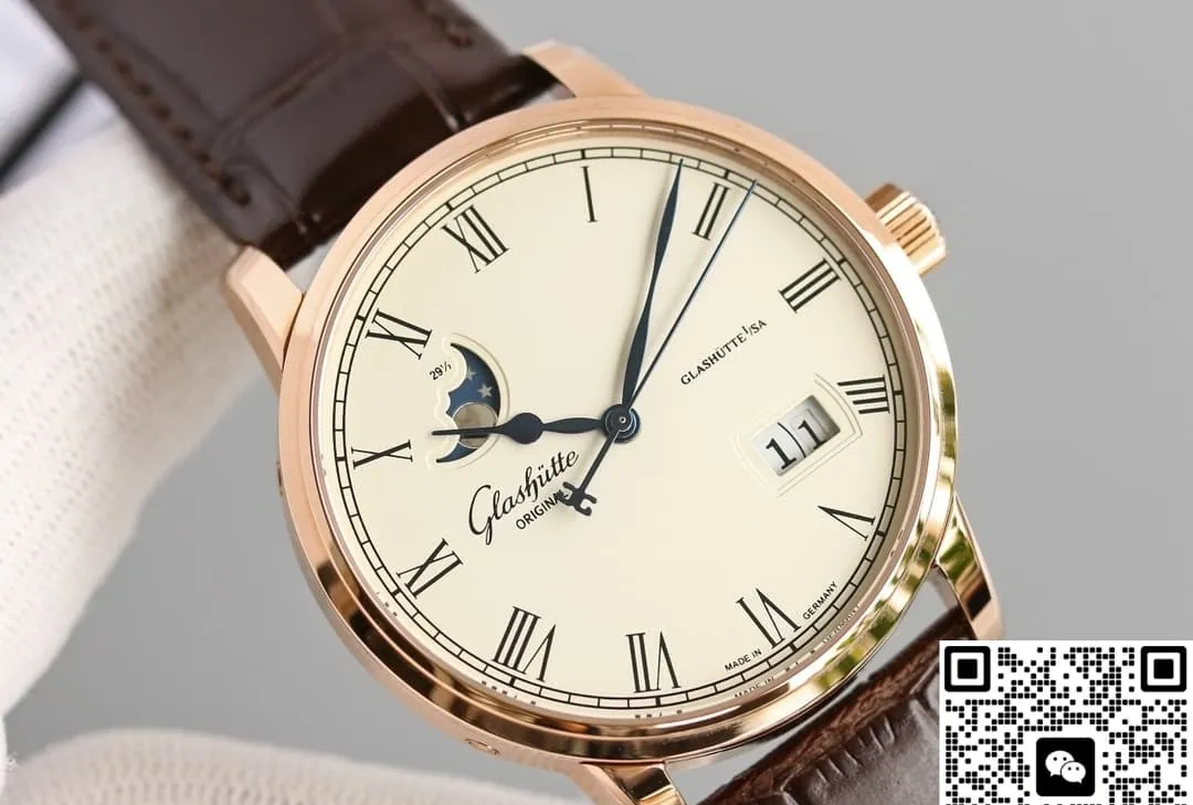 V9 Factory Glashütte Original 1-36-24-02-05-62 1:1 Best Edition Replica Watch