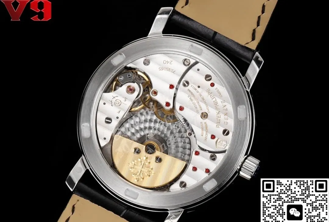 V9 Factory Patek Philippe Calatrava 5057G-010 1:1 Best Edition Replica Watch