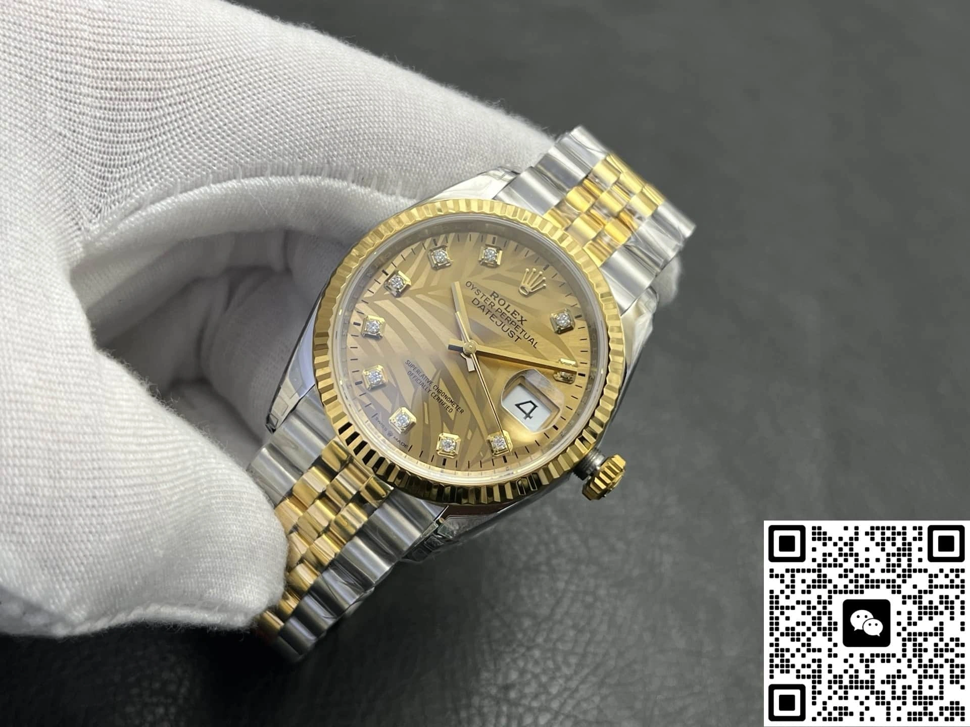 VS Factory Rolex Datejust m126233-0043 1:1 Best Edition Replica Watch
