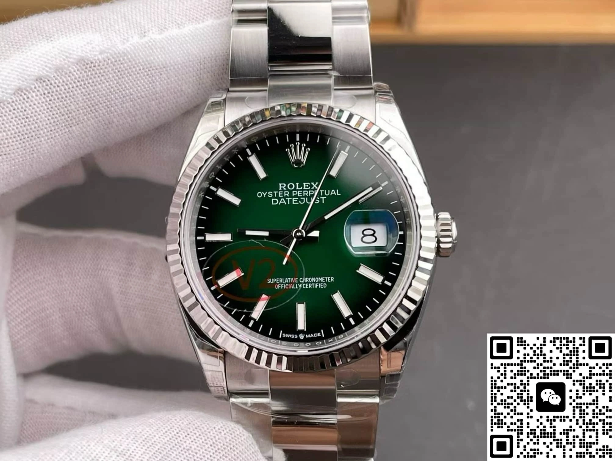 VS Factory V2 Rolex Datejust m126234-0060 1:1 Best Edition Replica Watch