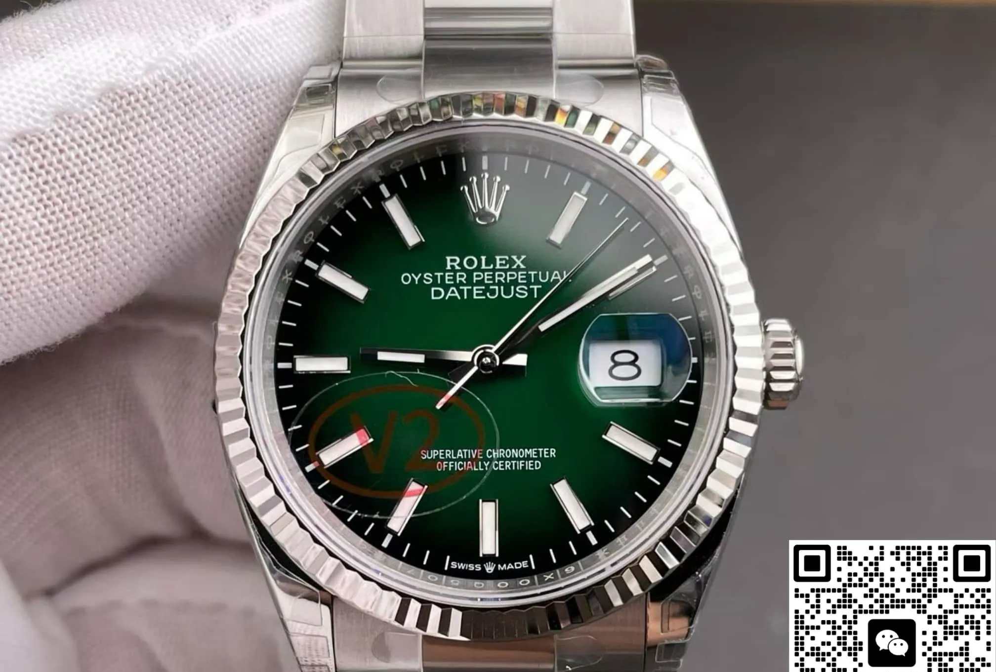 VS Factory V2 Rolex Datejust m126234-0060 1:1 Best Edition Replica Watch