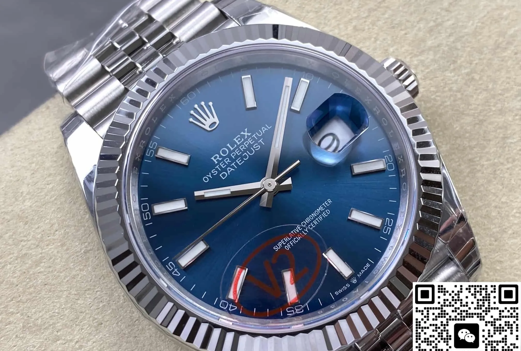 VS Factory V2 Rolex Datejust m126334-0038 1:1 Best Edition Replica Watch