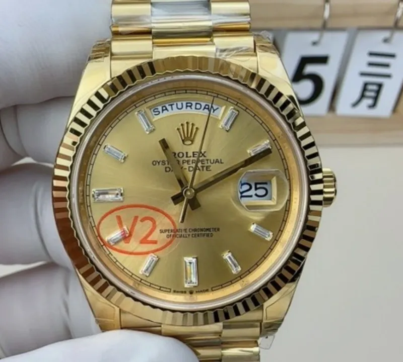 VS Factory V2 Rolex Day-Date m228238-0005 1:1 Best Edition Replica Watch