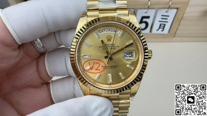 VS Factory V2 Rolex Day-Date m228238-0005 1:1 Best Edition Replica Watch