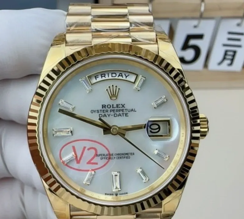 VS Factory V2 Rolex Day-Date m228238-0071 1:1 Best Edition Replica Watch